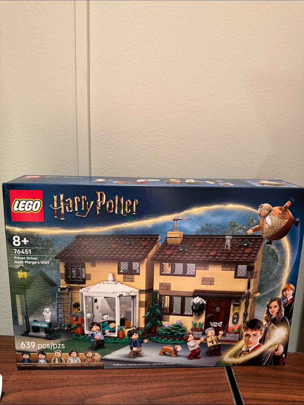 LEGO Harry Potter Privet Drive House Set - Tan, Brown & Dark Blue Box